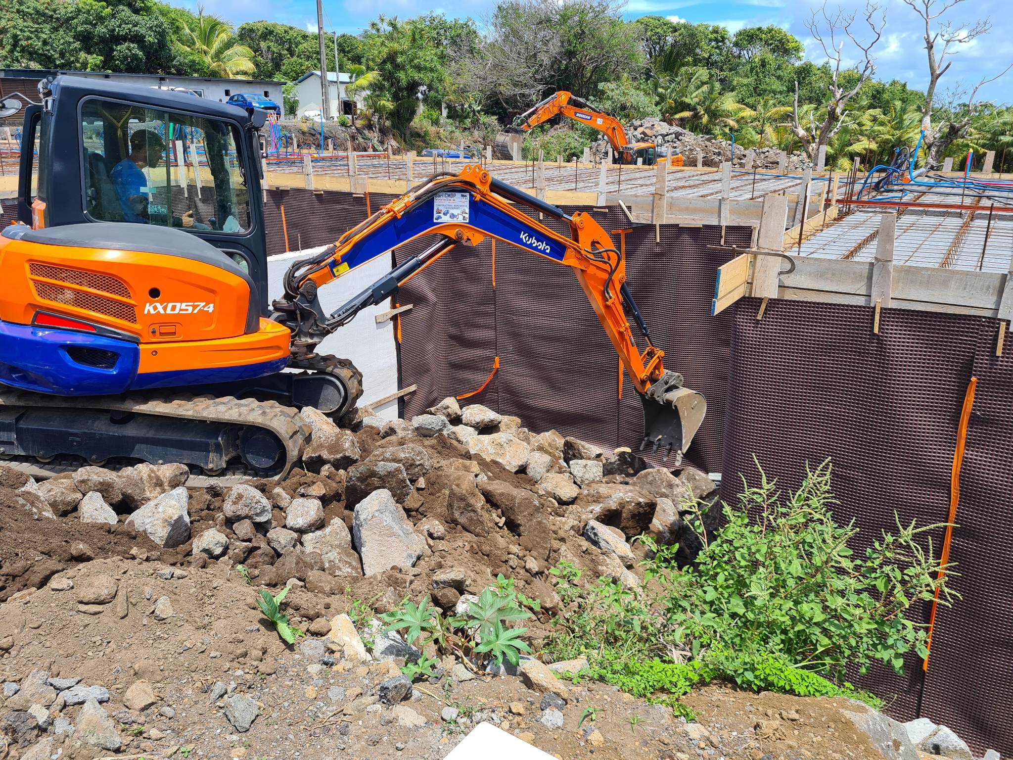 Chantier de construction CTDP
